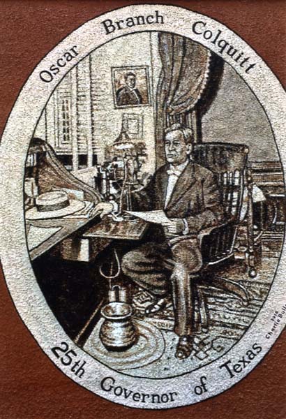 Texas 25th Governor Mural